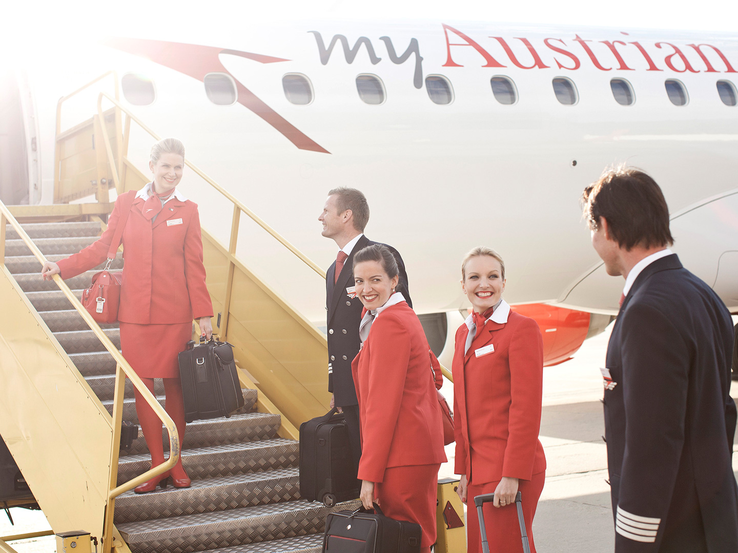 Foto: Services Team Austrian Airlines Flughafen