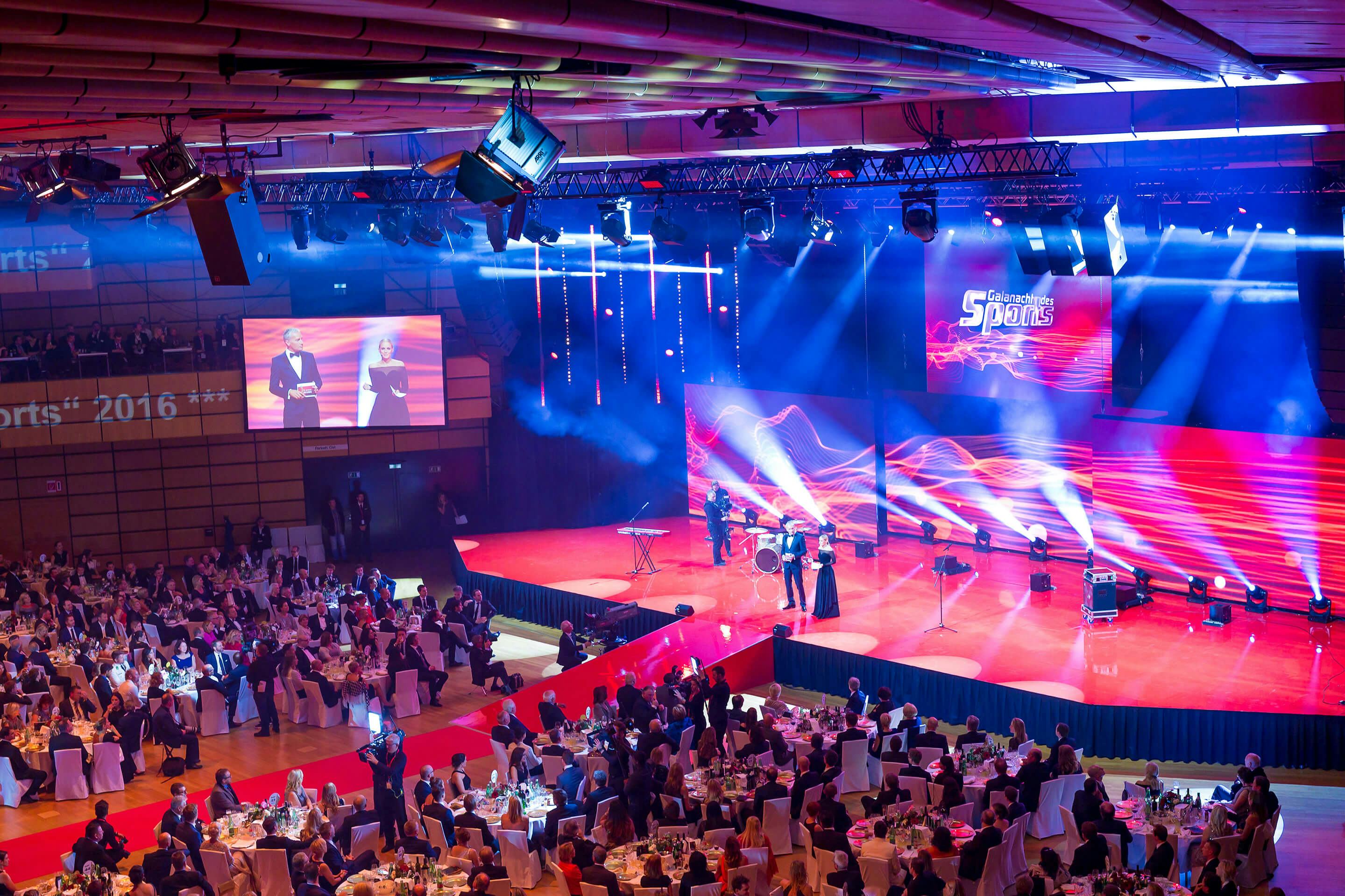 Photo: Event concept gala and dinner Gala Night of Sport
