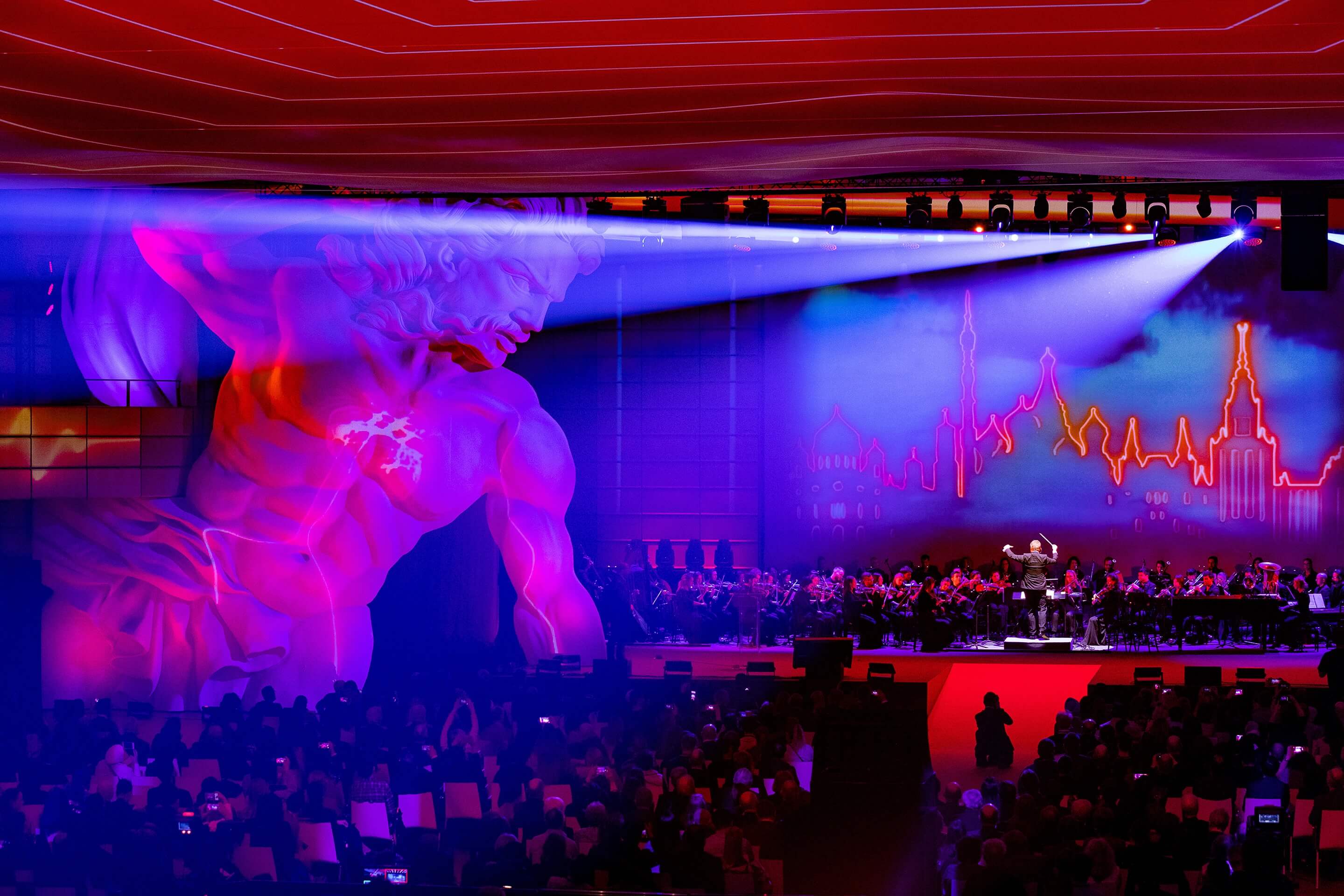 Photo: Event concept opening ceremony ECR congress