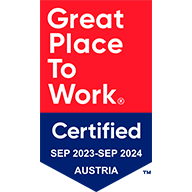 Logo: Great Place to Work Siegel 2023